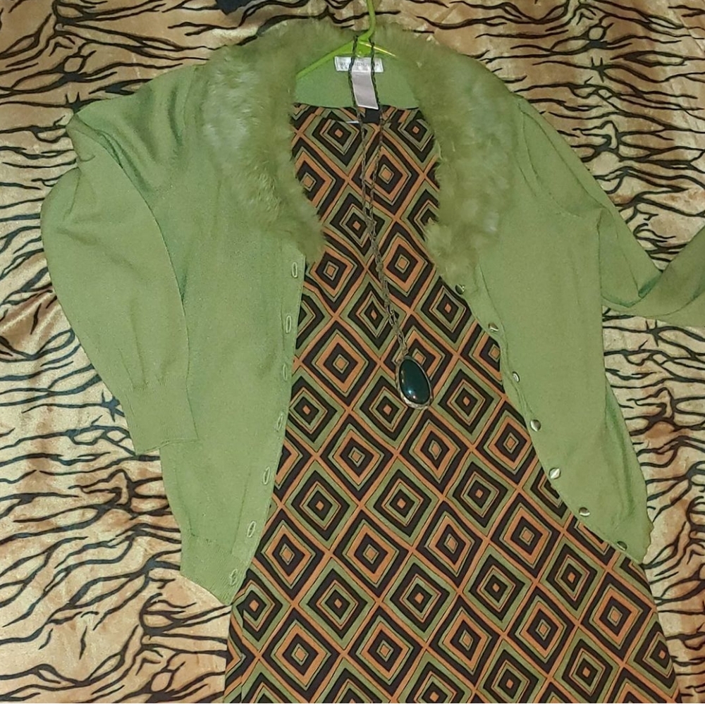 Prada Geometric Pattern Dress - Picture 3 of 6